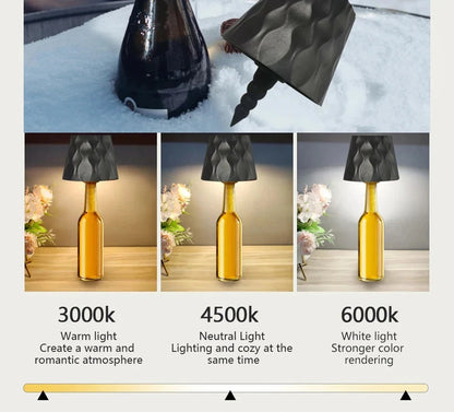 Multi-Purpose Wireless LED Bottle Lamp